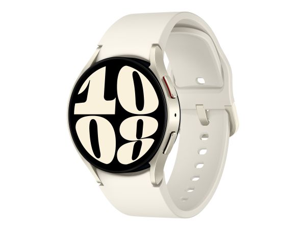 Samsung Galaxy Watch6 - 40 mm - intelligente Uhr mit Sportband - Cream - Bandgröße: S/M - Anzeige 3.