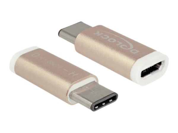 Delock USB-Adapter - USB-C (M) bis Micro-USB Typ B (W)