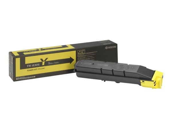 Toner TK-8305Y gelb f. TASkalfa 3050ci/TASKalfa 3550ci