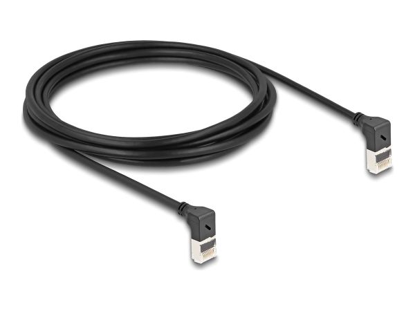 Delock Patch-Kabel - RJ-45 (M) nach oben angewinkelt zu RJ-45 (M)