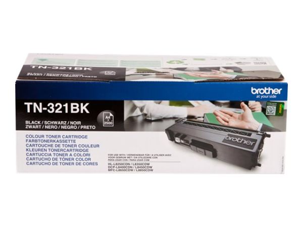 Toner TN-321BK schwarz f. HL-L8250CDN/L8350CDW 2.500 Seiten