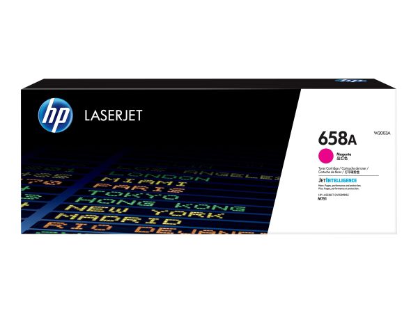 HP 658A - Magenta - Original - LaserJet - Tonerpatrone (W2003A)