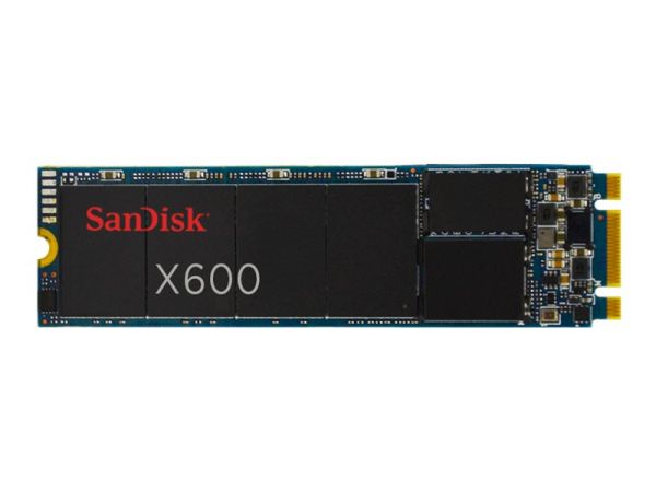 SanDisk X600 - 128 GB SSD - intern - M.2 2280 - SATA 6Gb/s - Self-Encrypting Drive (SED)