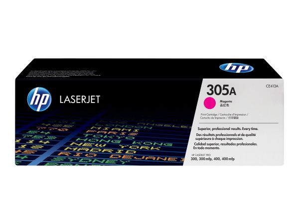 HP Toner 305A magenta für LaserJet Pro M351a/M375nw/M451dn ca. 2.500 Seiten