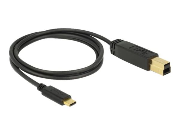 Delock USB-Kabel - 24 pin USB-C (M) zu USB Type B (M)