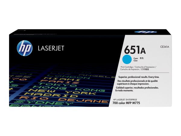 TONER CARTRIDGE 651A CYAN