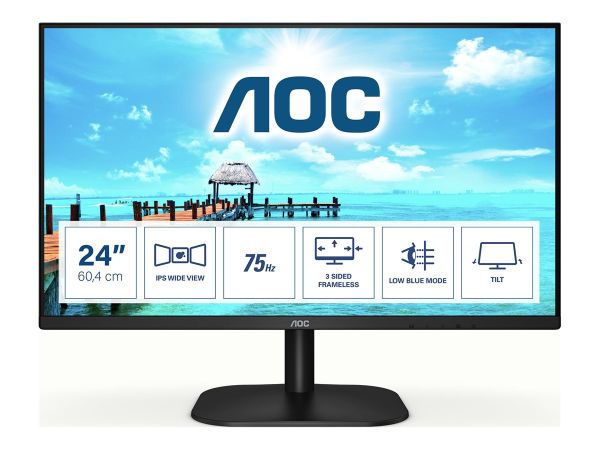 AOC 24B2XH/EU - LED-Monitor - 60 cm (24") (23.8" sichtbar)