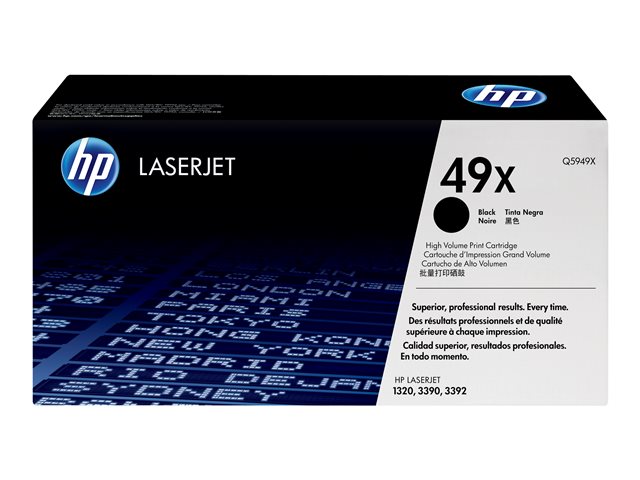 Hp Toner Q5949x Schwarz Fur Hp Laserjet 1160 1320 Ca 6 000 Seiten Logiway It Partner Fur Kirche Wohlfahrt Gesundheitswesen